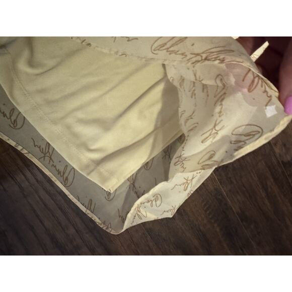 Calvin Klein Cursive Bow-Neck Dress Sz 6 - Picture 9 of 11